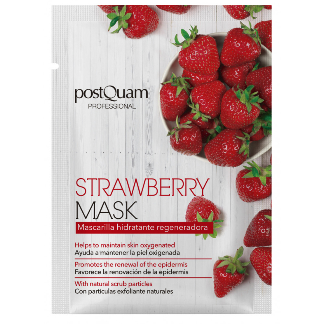 Регенерираща хидратираща маска - Strawberry Mask PostQuam еднократна доза