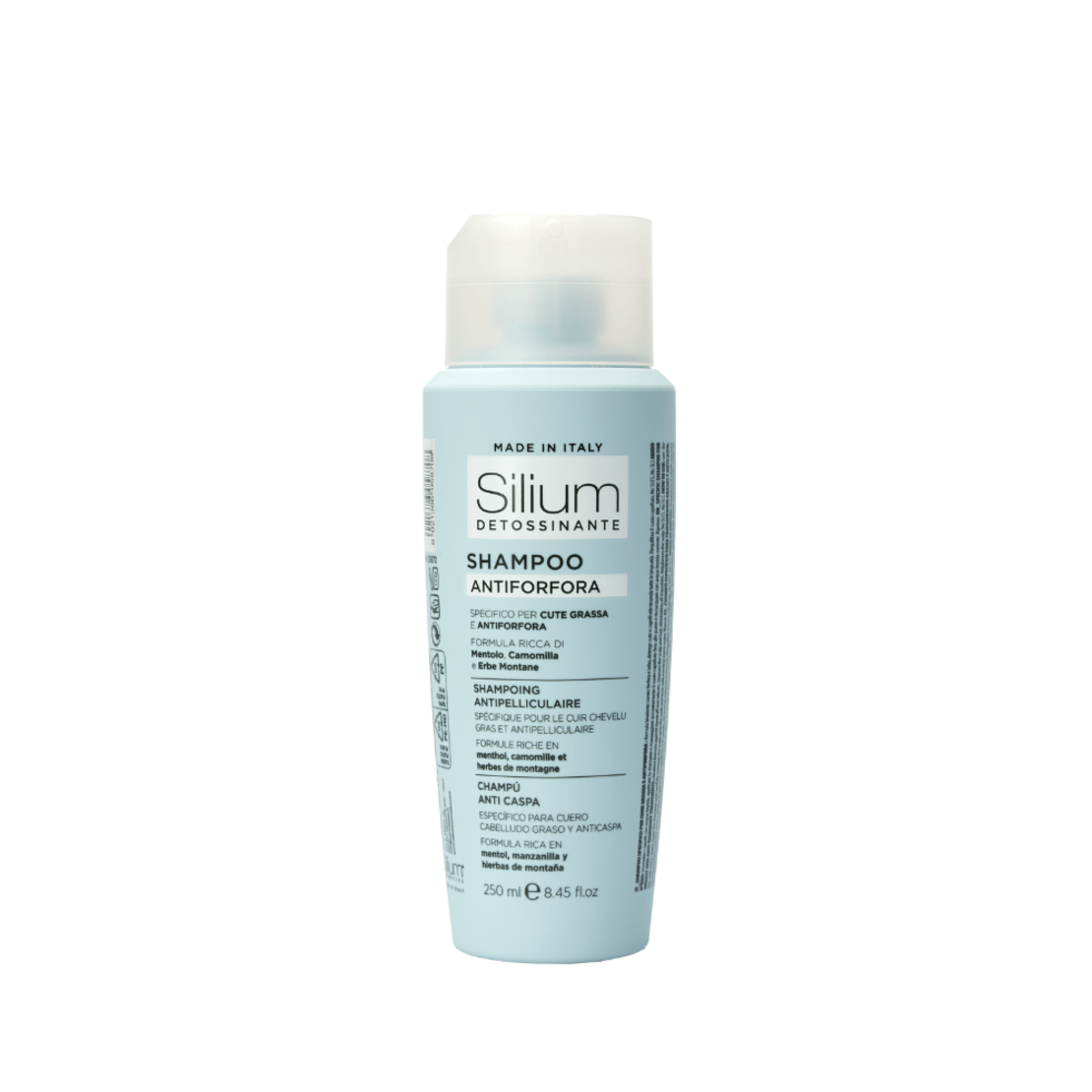 ШАМПОАН ПРОТИВ ПЪРХОТ СПЕЦИАЛЕН ЗА МАЗЕН СКАЛП Silium Cosmetici Anti-dandruff Shampoo 250 мл