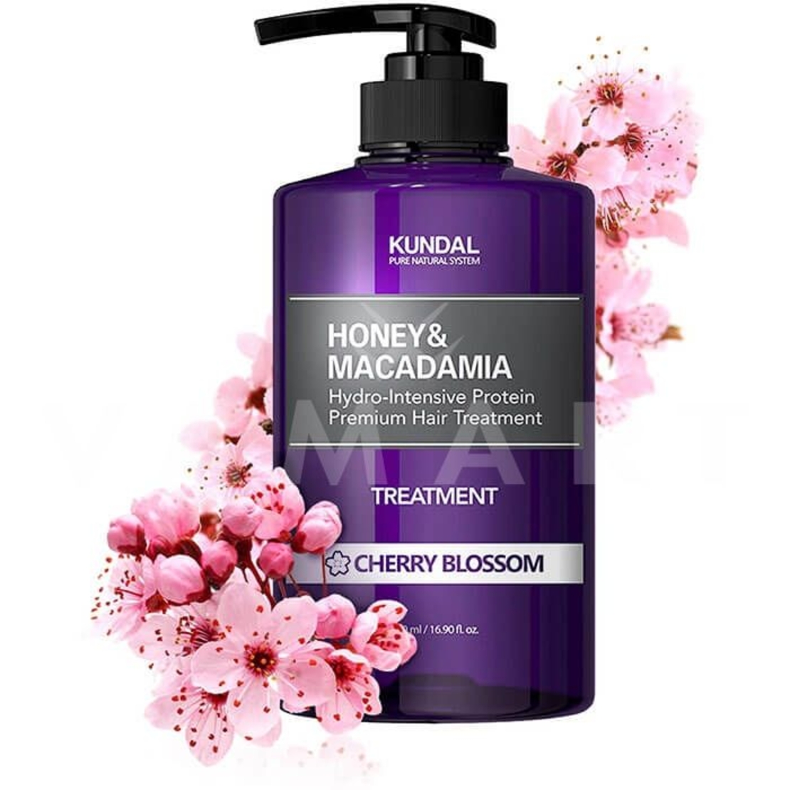 Натурален балсам за коса KUNDAL Honey & Macadamia - Conditioner Cherry Blossom