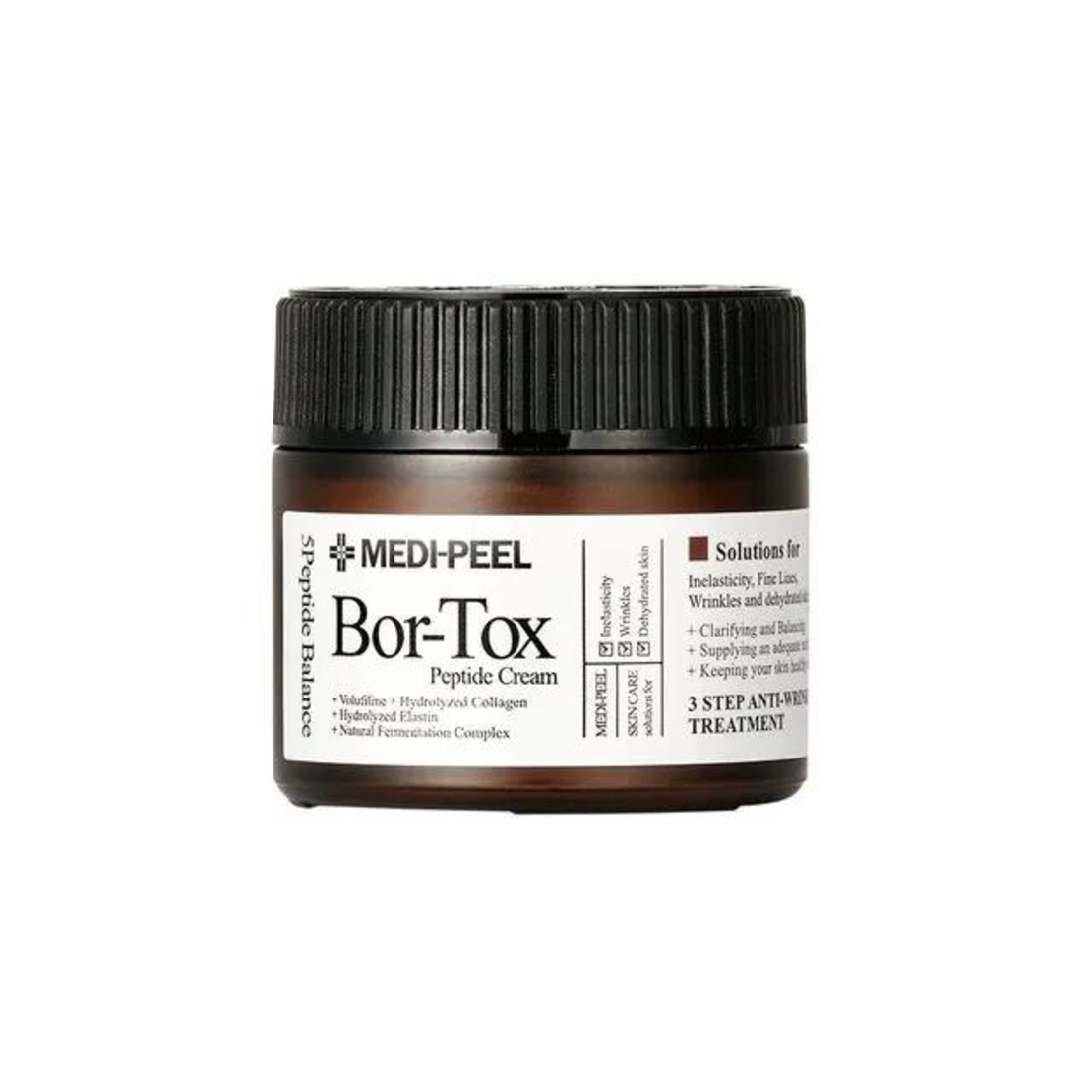 Крем за лице с 5 вида пептиди, ферментирали съставки и Volufiline MEDI-PEEL BOR-TOX PEPTIDE CREAM 50гр