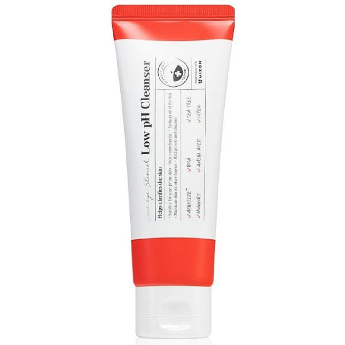 Mizon Goodbye Blemish Low pH Cleanser, Почистваща пяна с ниска киселинност, 100 мл