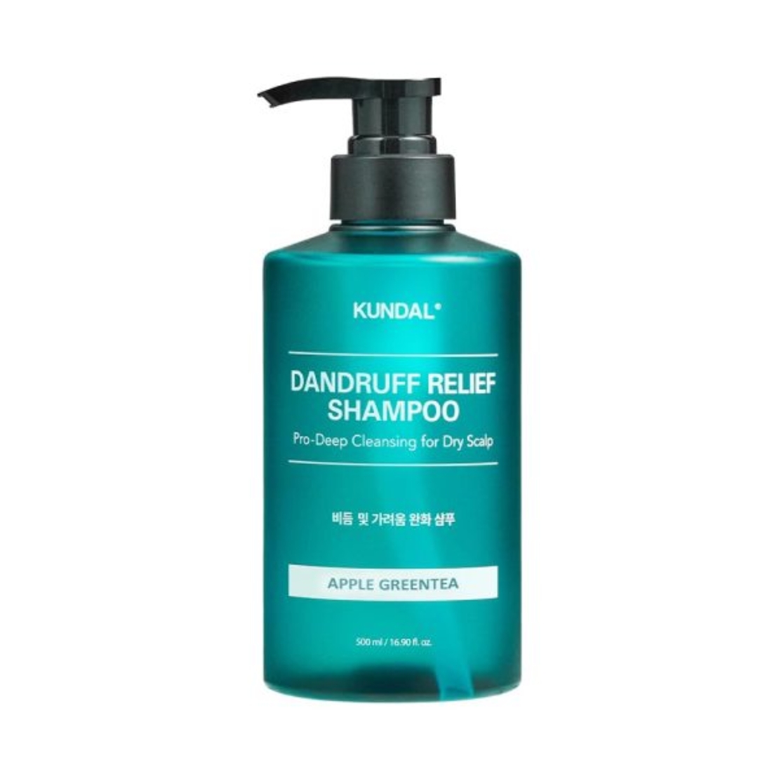 Шампоан против пърхот, аромат на ябълка и зелен чай KUNDAL DANDRUFF RELIEF SHAMPOO  500 мл