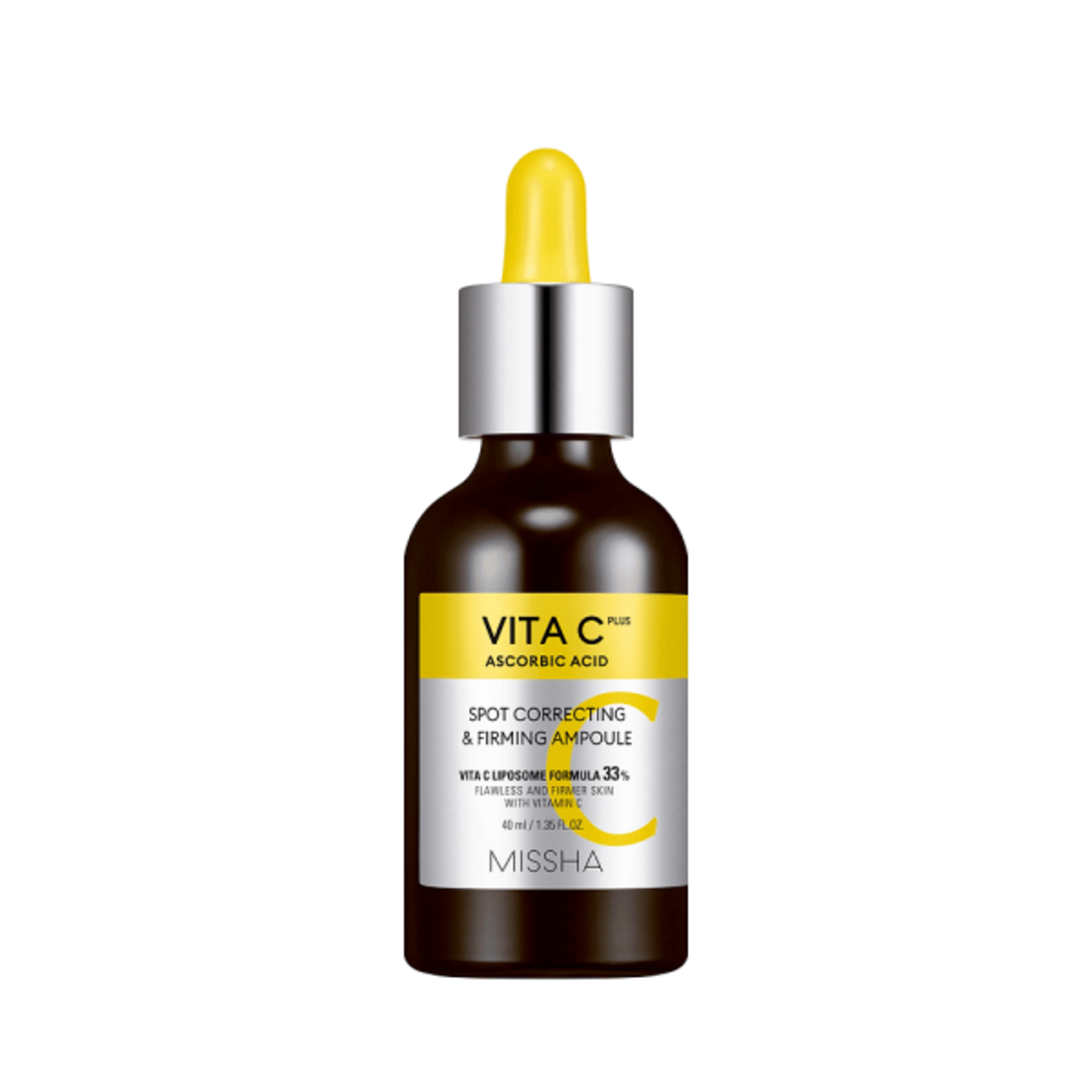 Изсветляващ и стягащ серум Missha Vita C Spot Correcting & Firming Ampoule 30 мл