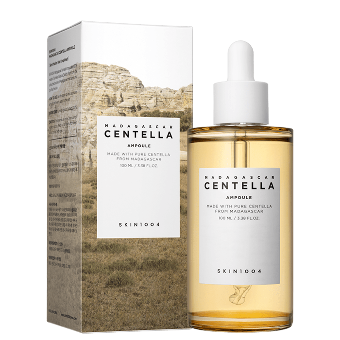 Ампула за лице със 100% екстракт от Азиатска центела Skin1004 Madagascar Centella Ampoule 100 мл