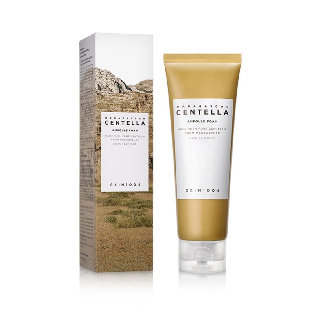 Лека почистваща пяна за лице с азиатска центела Skin1004 Madagascar Centella Ampoule Foam 125 мл