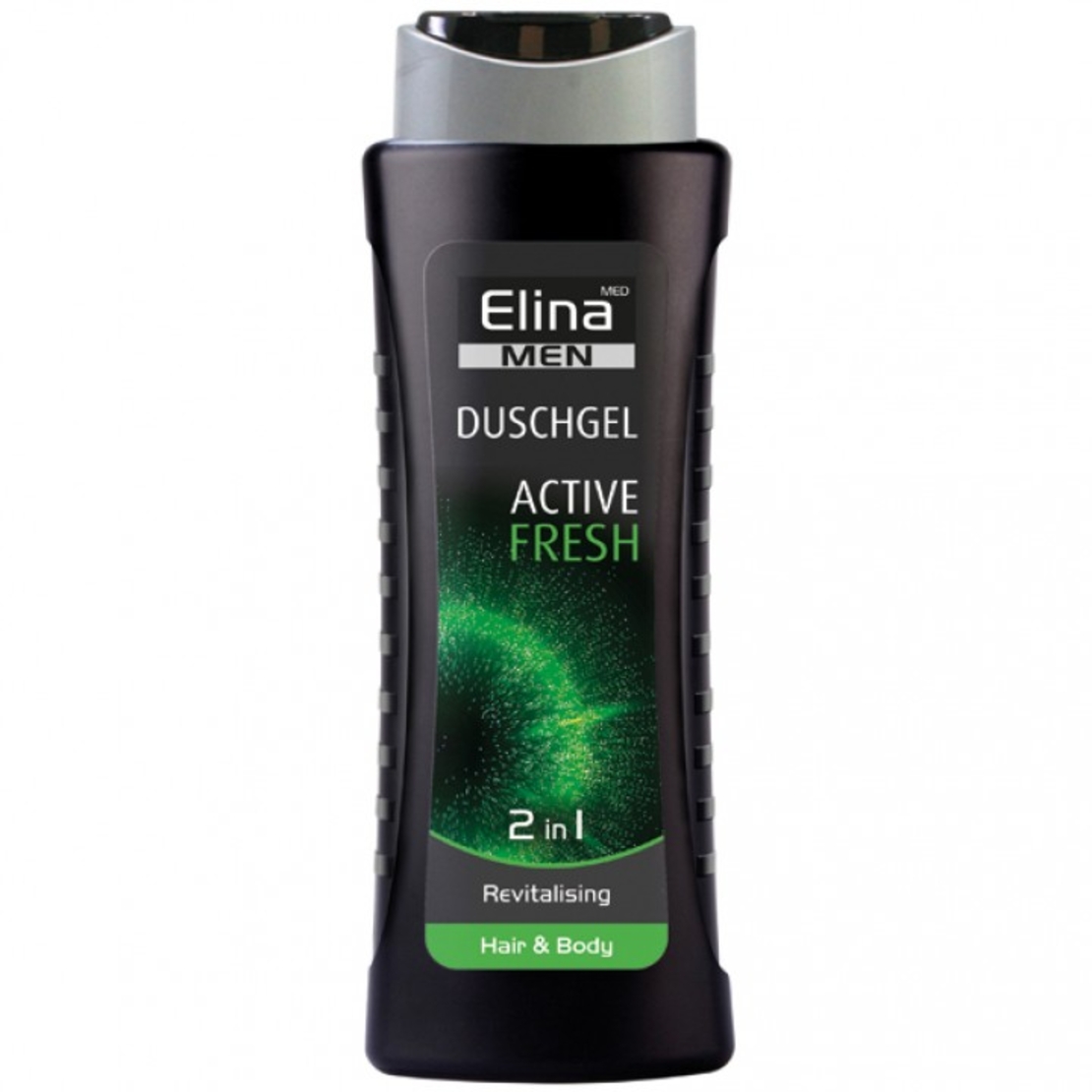 Мъжки душ гел ревитализиращ кожата Elina med Shower gel  Active Fresh 300 мл