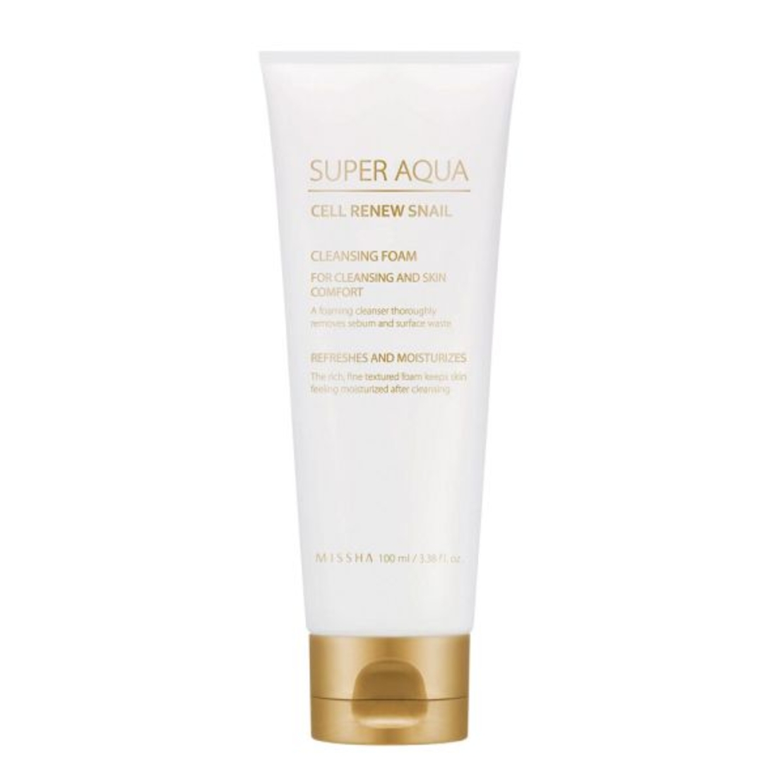 Почистваща пяна Missha Super Aqua Cell Renew Snail Cleansing Foam 100 мл