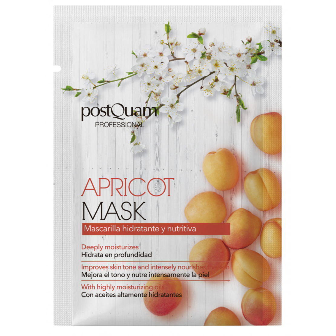 Хидратираща кайсиева маска PostQuam Apricot Mask 10 мл