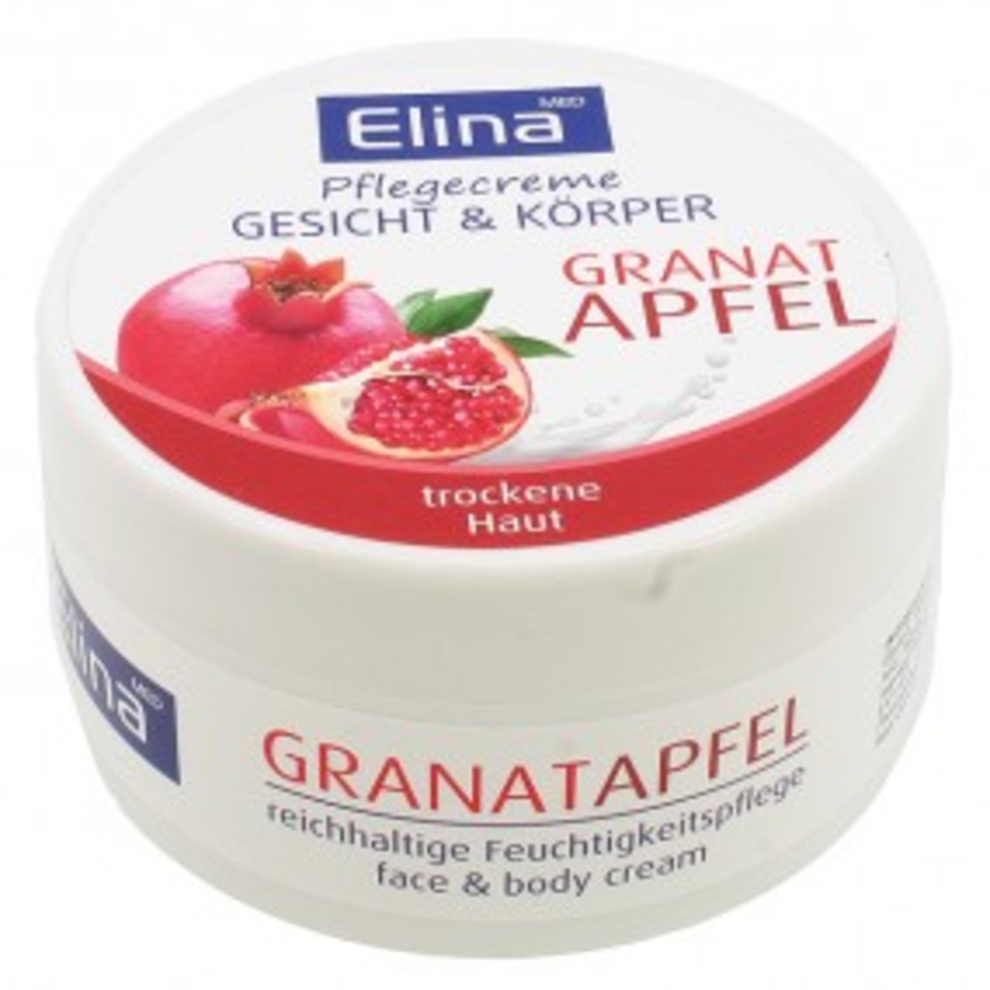 Крем за лице и тяло с нар Elina med Face and body cream Pommegranate 150 мл