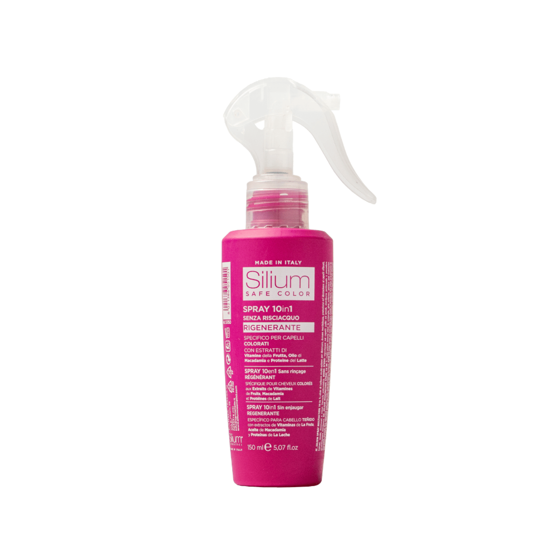 СПРЕЙ ЗА ЗАЩИТА НА ЦВЕТА 10 ПРЕДИМСТВА В 1 SILIUM COLOR SAFE SPRAY 10in1 150 мл