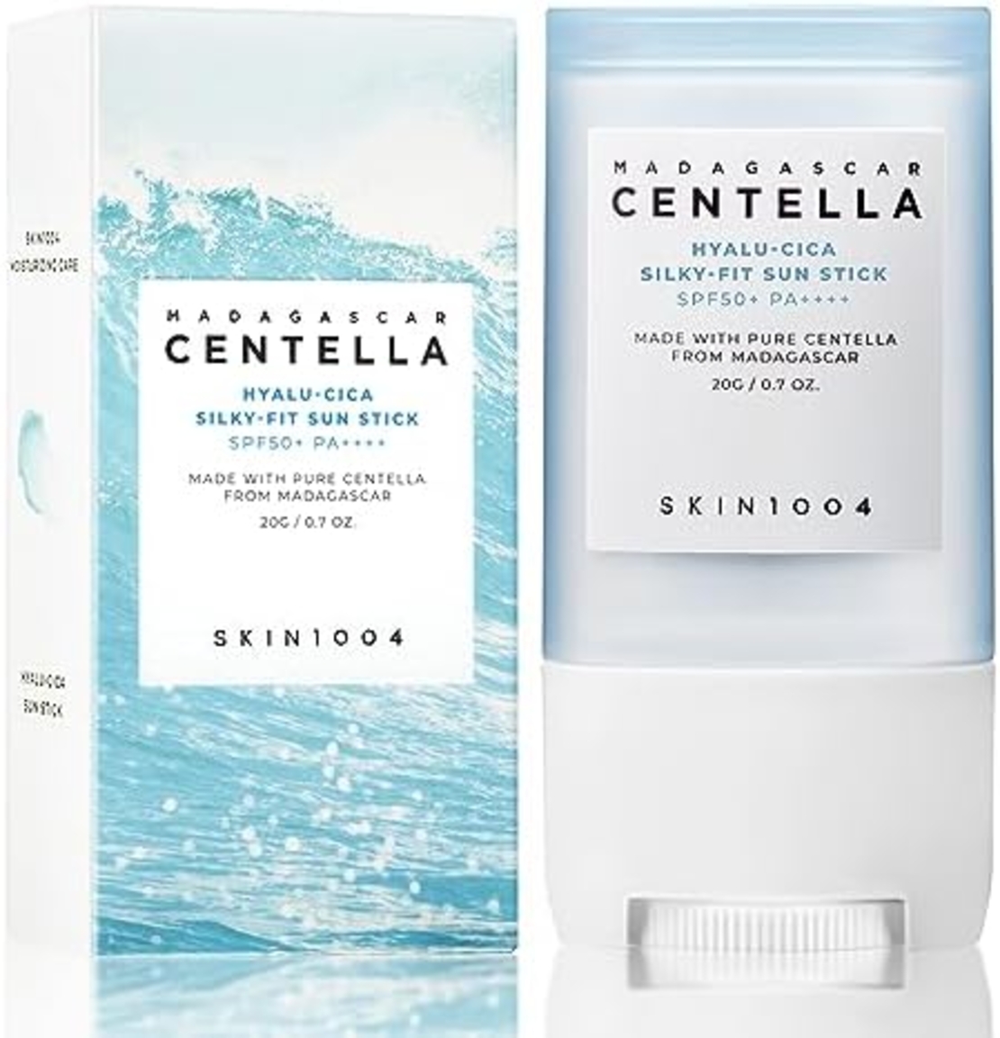 Слънцезащитен стик Skin1004 Madagascar Centella Hyalu-Cica Silky-Fit Sun Stick 20g