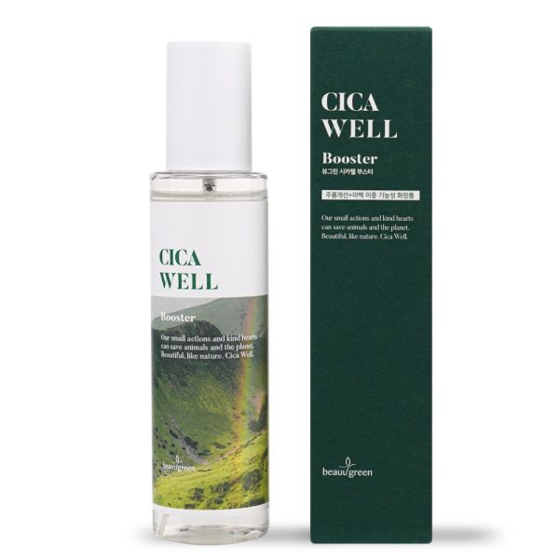 Beauugreen Cica Well Booster, Бустер с Центела Азиатика, 150 мл