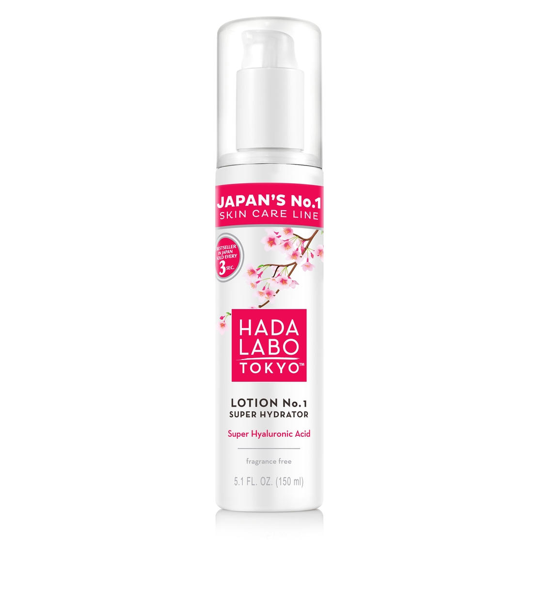 Супер хидратиращ лосион с хиалуронова киселина, Hada Labo Lotion No.1 Super Hydrator, 150 мл