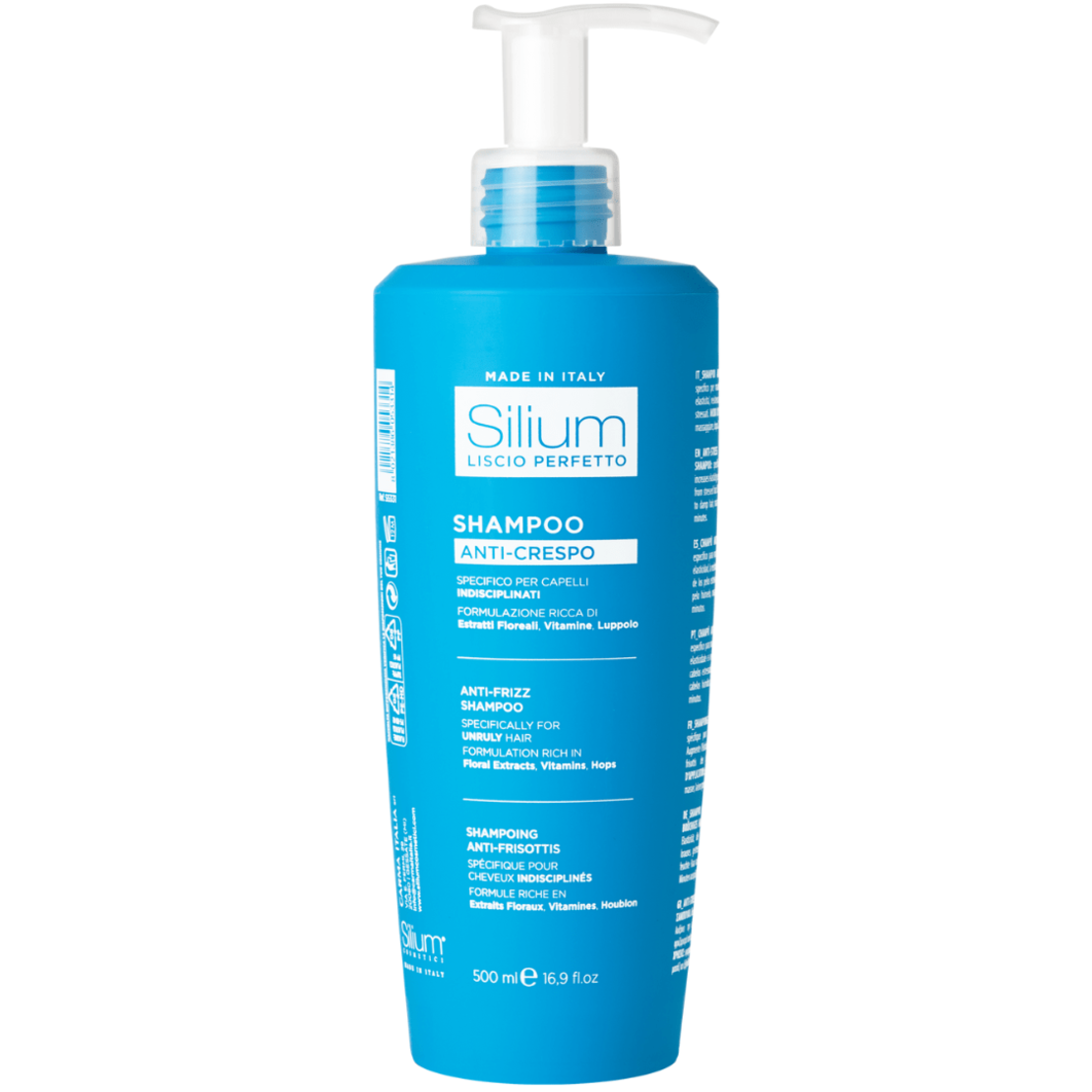 ШАМПОАН ПРОТИВ КЪДРЕНЕ СПЕЦИАЛНО ЗА НЕПОКОРНА КОСА Silium Perfect Smooth Anti-Frizzy Shampoo 250 мл