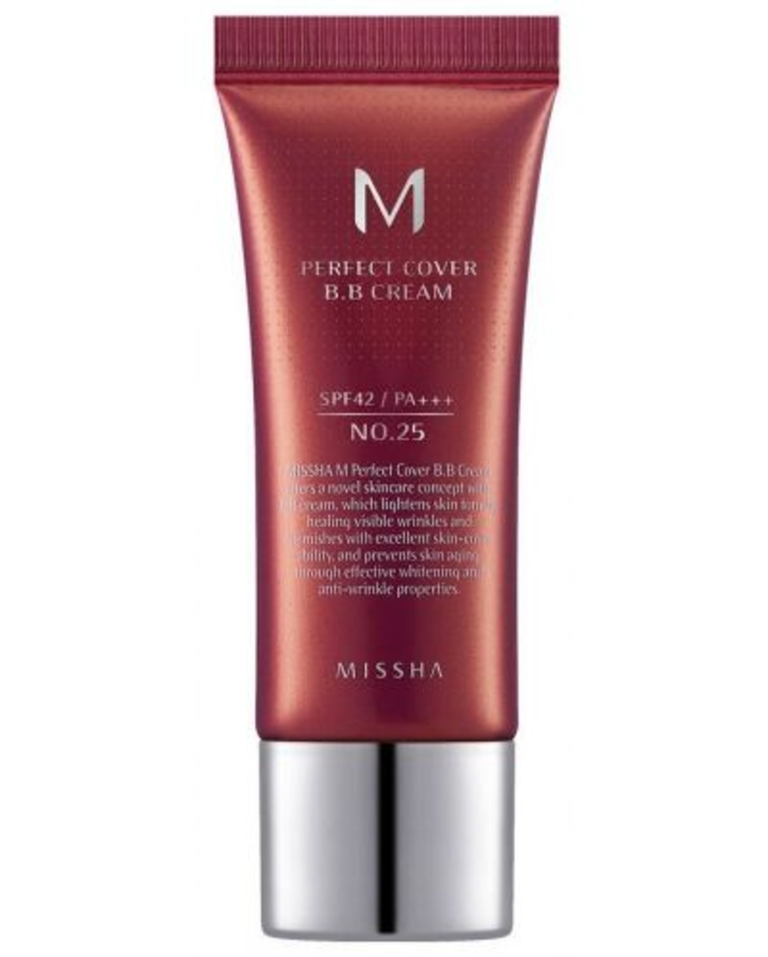 BB Крем с перфектно покритие Missha M Perfect Cover BB Cream SPF42/PA+++ №25 Warm beige, 20мл