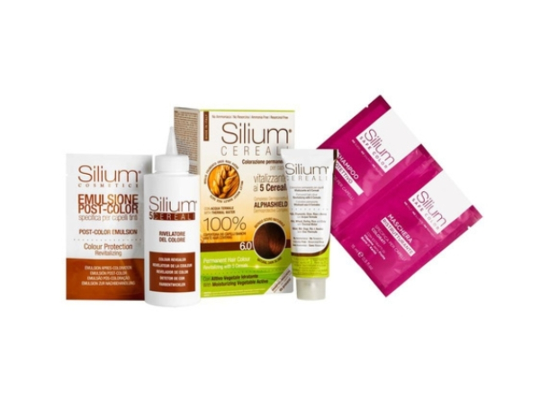 Витализираща боя за коса с 5 зърнени култури Silium Cosmetici 5 CEREALS
