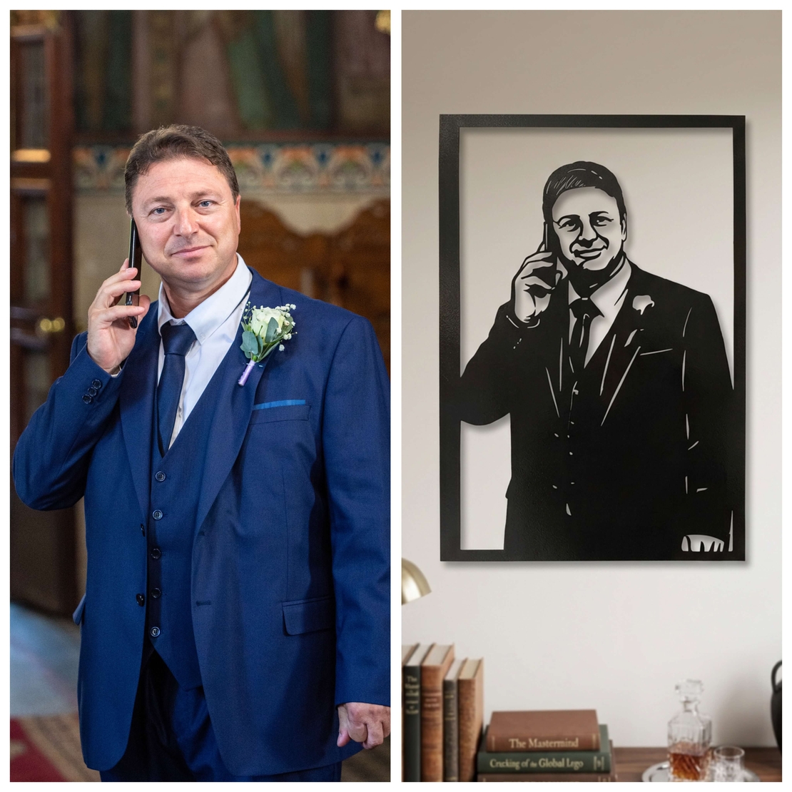Персонализирано метално пано по снимка