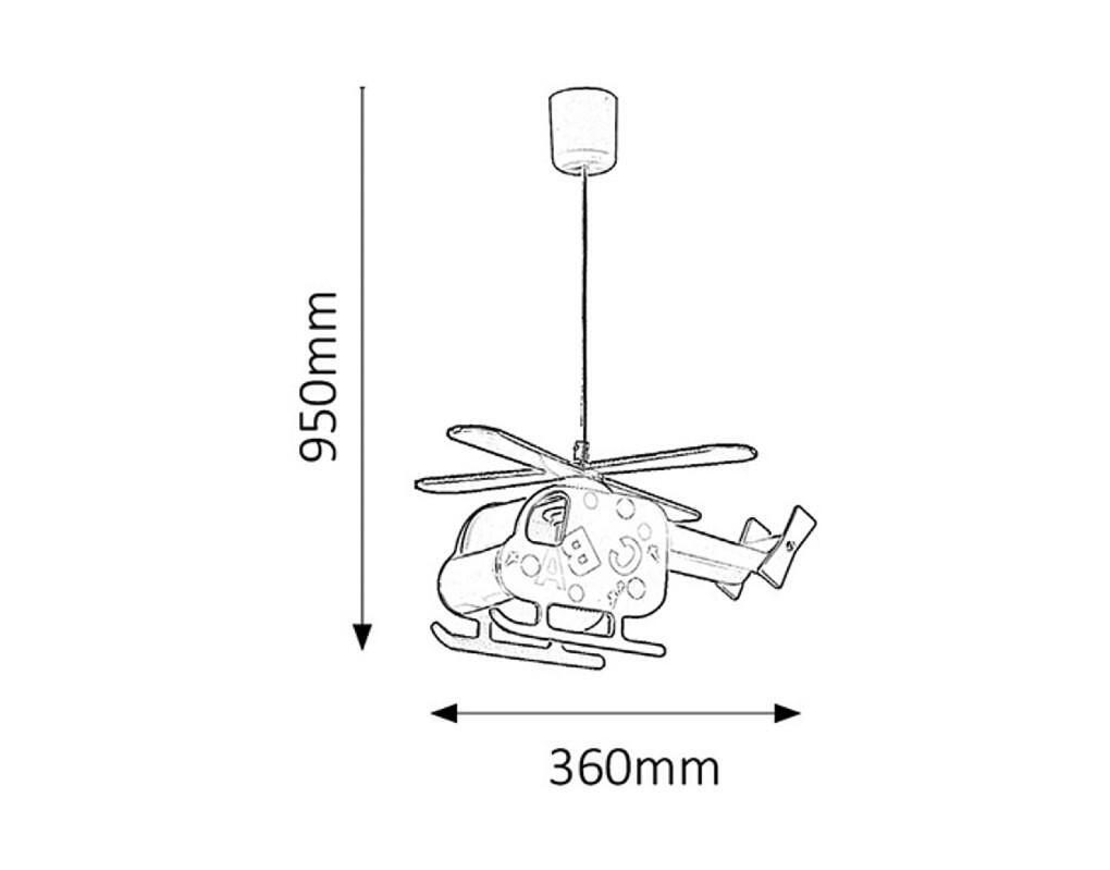 Детски полилей Helicopter - 40 W 4717