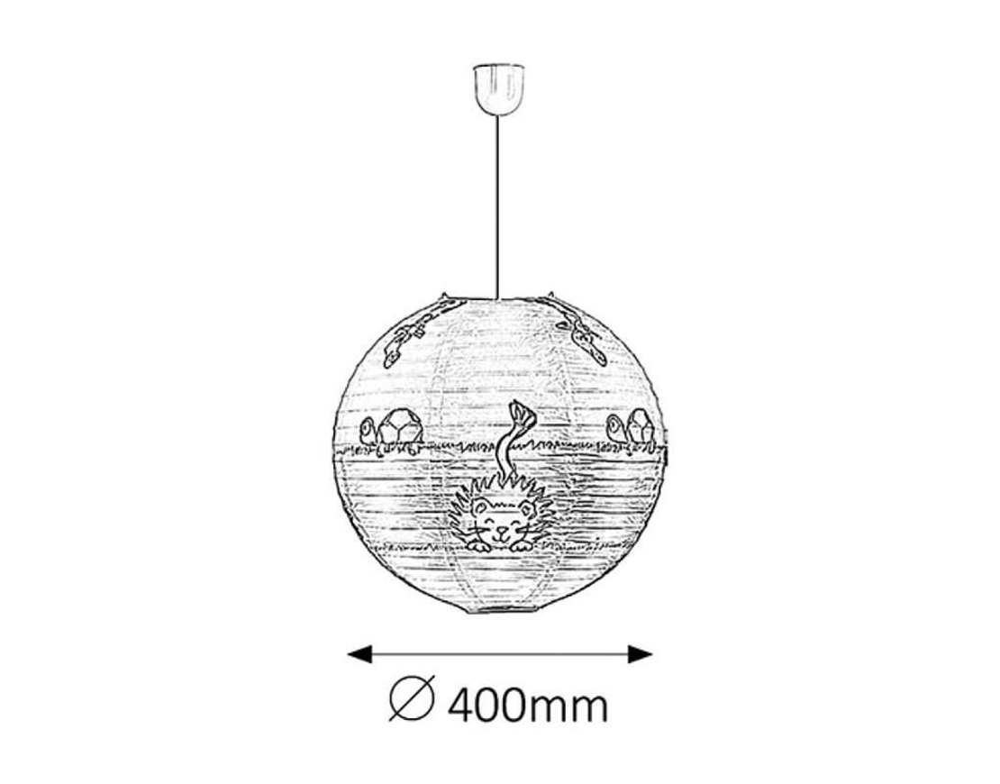 Хартиен глобус Leon - Ø400 mm - 4633