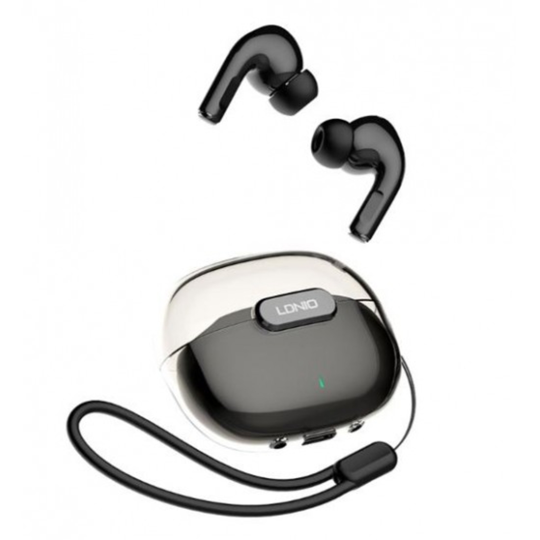 Слушалки T02 LDNIO TWS HD Audio BT Earbuds BT5.3 - Черен