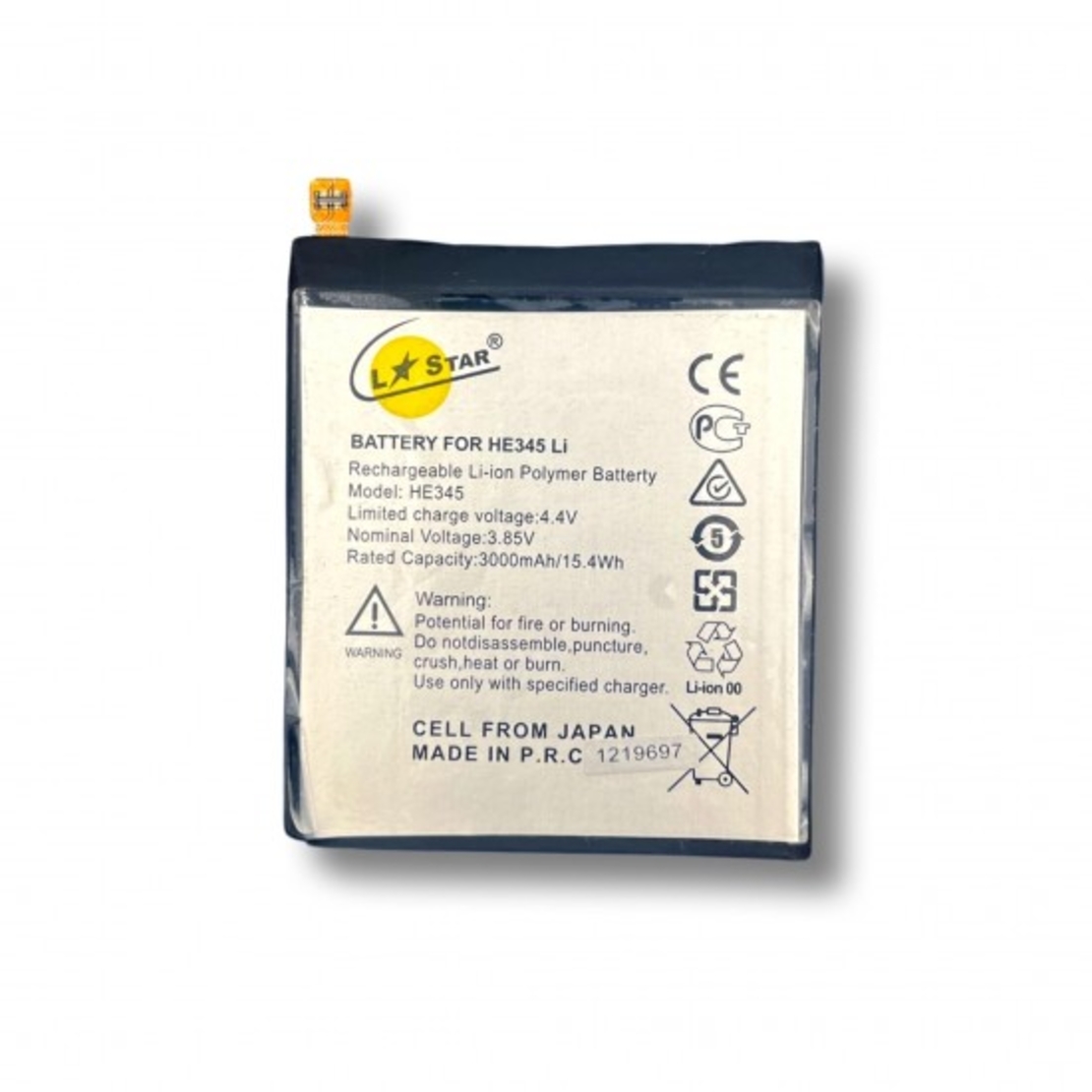 Батерия L✮Star за Nokia HE345 3060mAh - Nokia 6 2018 / Nokia 6.1