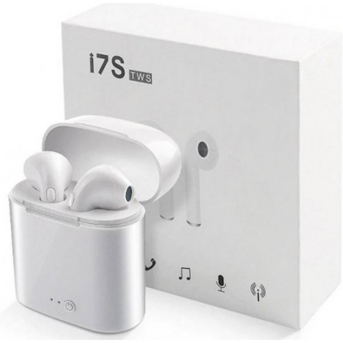 i7s TWS, Стерео, Микрофон, Безжични слушалки Airpods