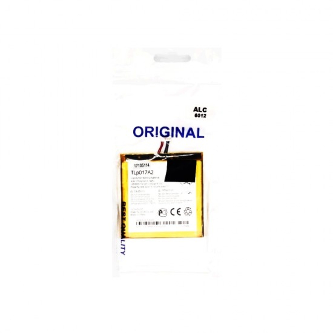 Батерия за ALCATEL TLP017A2, 1700mAh, TLP017A2. 1700mAh, Alcatel OT 6012 One Touch Idol Mini/ OT 6012D One Touch Idol Mini Dual/ OT 6015X One Touch
