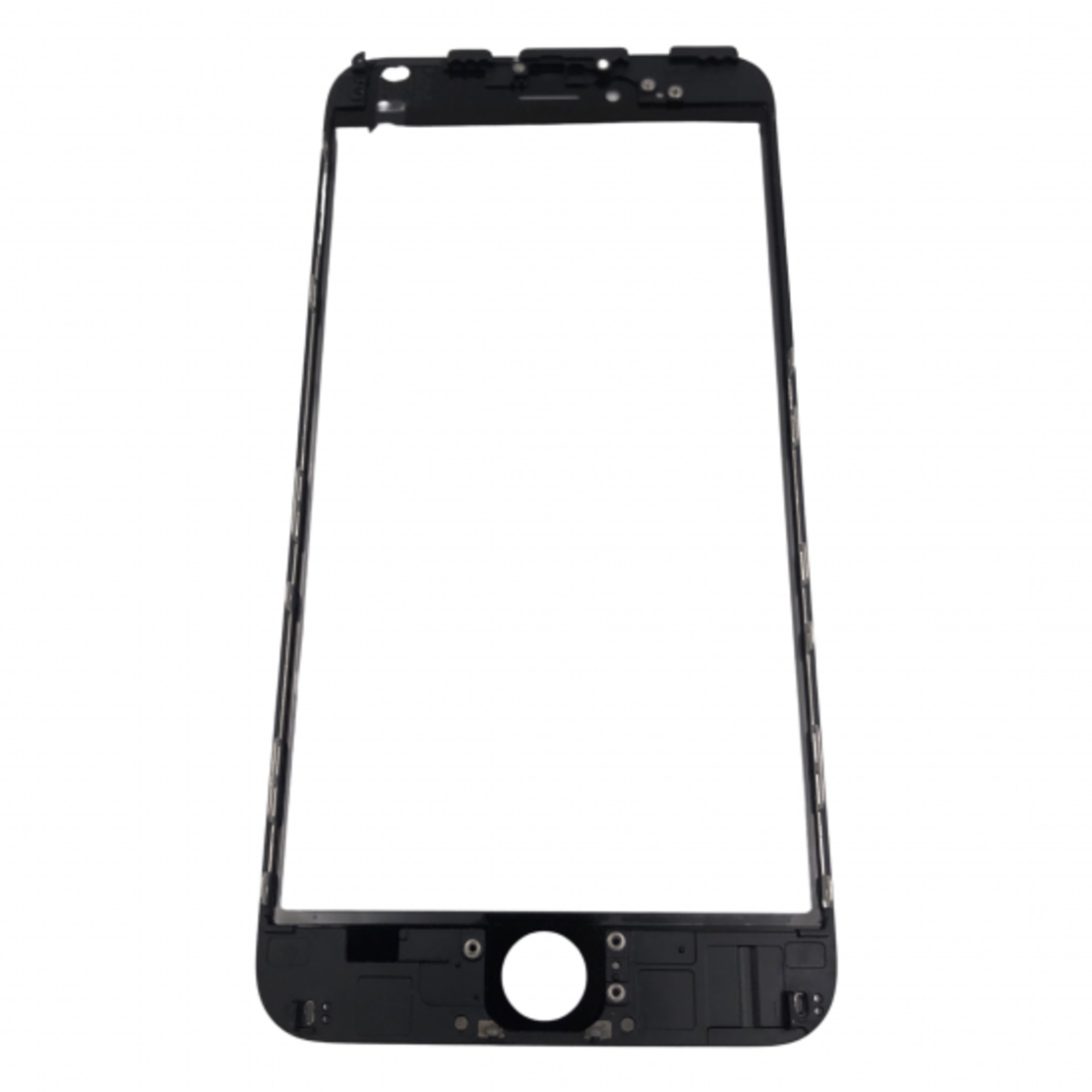 Рамка + лайсна за iPhone 6 Plus - Черен