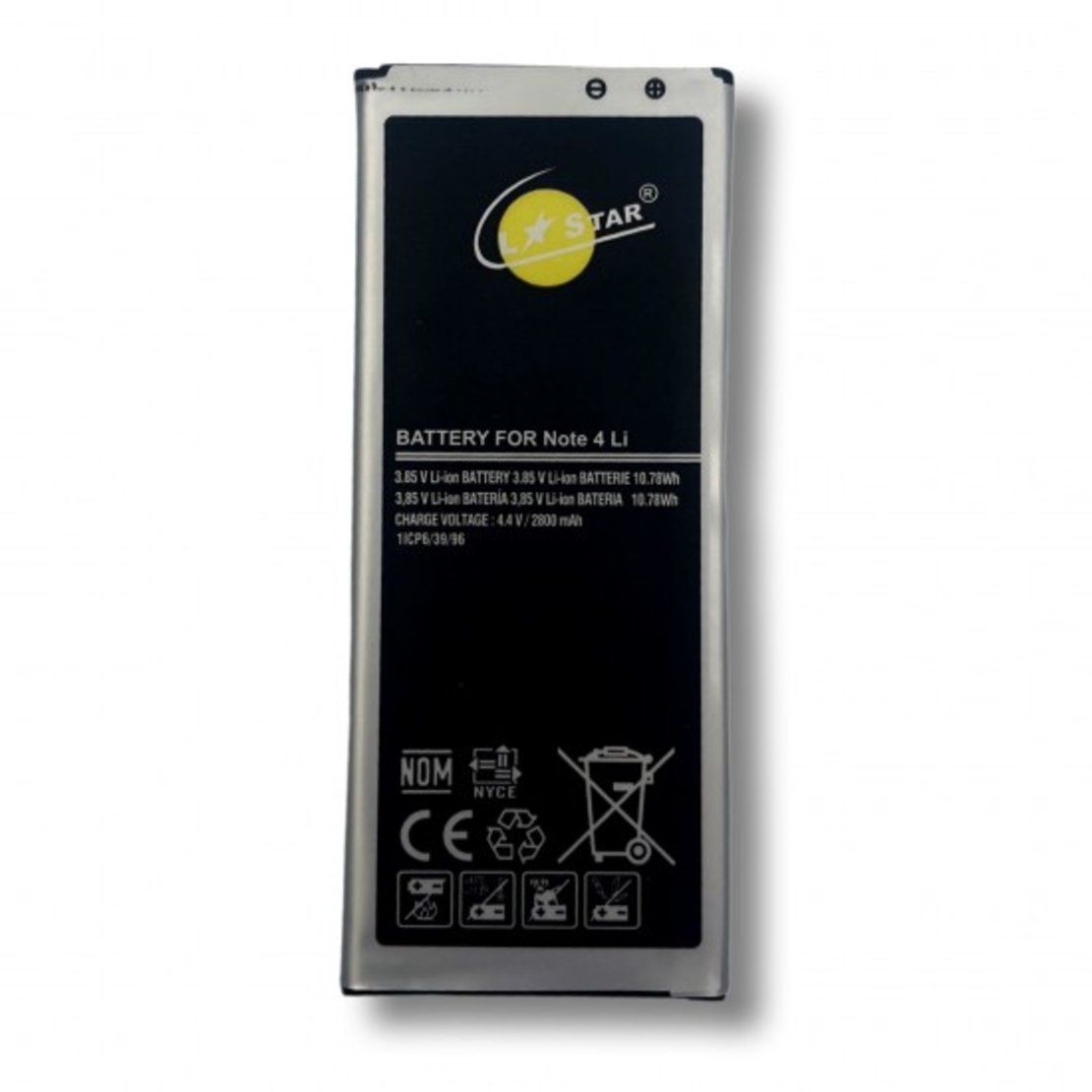 Батерия L✮Star за Samsung Note 4 3000mAh