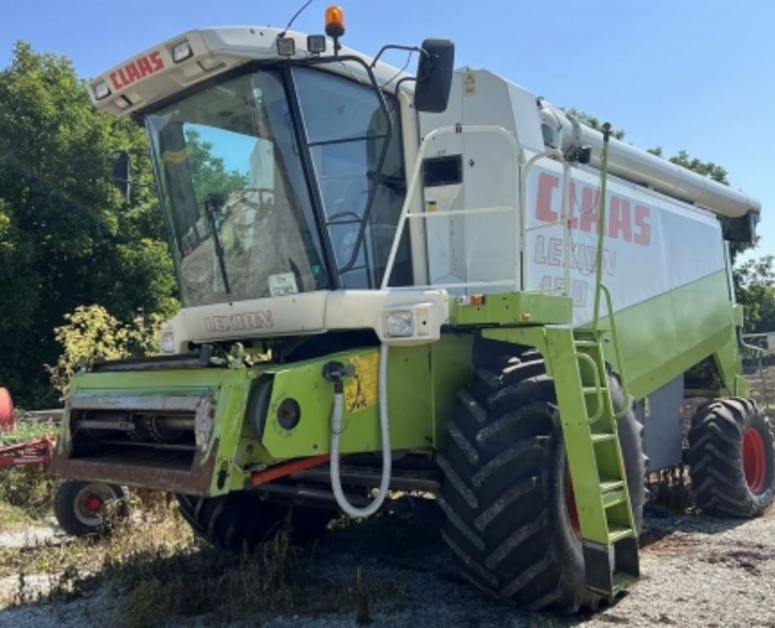  КОМБАЙН CLAAS LEXION 480 + Vario 750 2001 г. + FANTINI 6 редово 