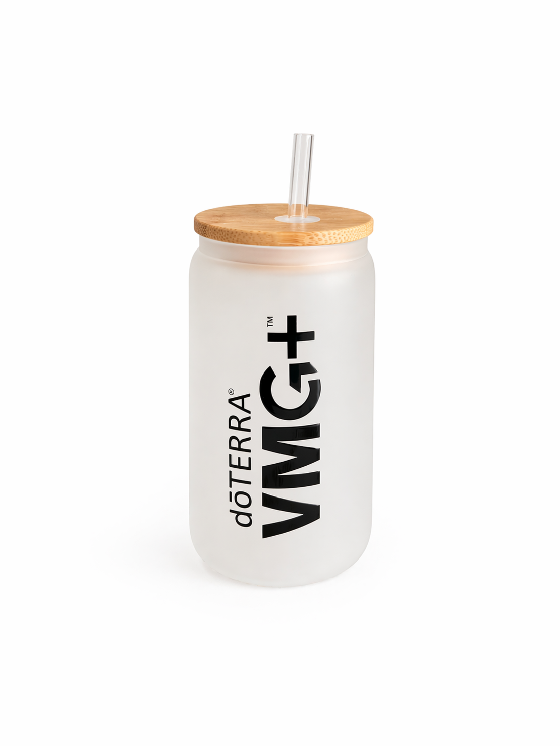Стъклен буркан за напитки VMG+ – doTERRA (300 мл)