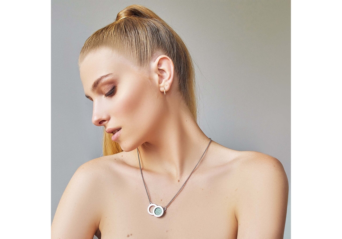 Eclipse - kолие с арома дифузер от родий