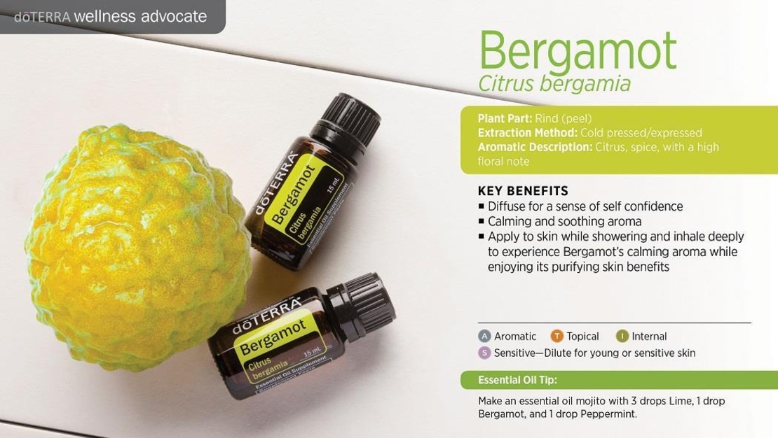 Етерично масло от Бергамот/Bergamot doTERRA 15 мл