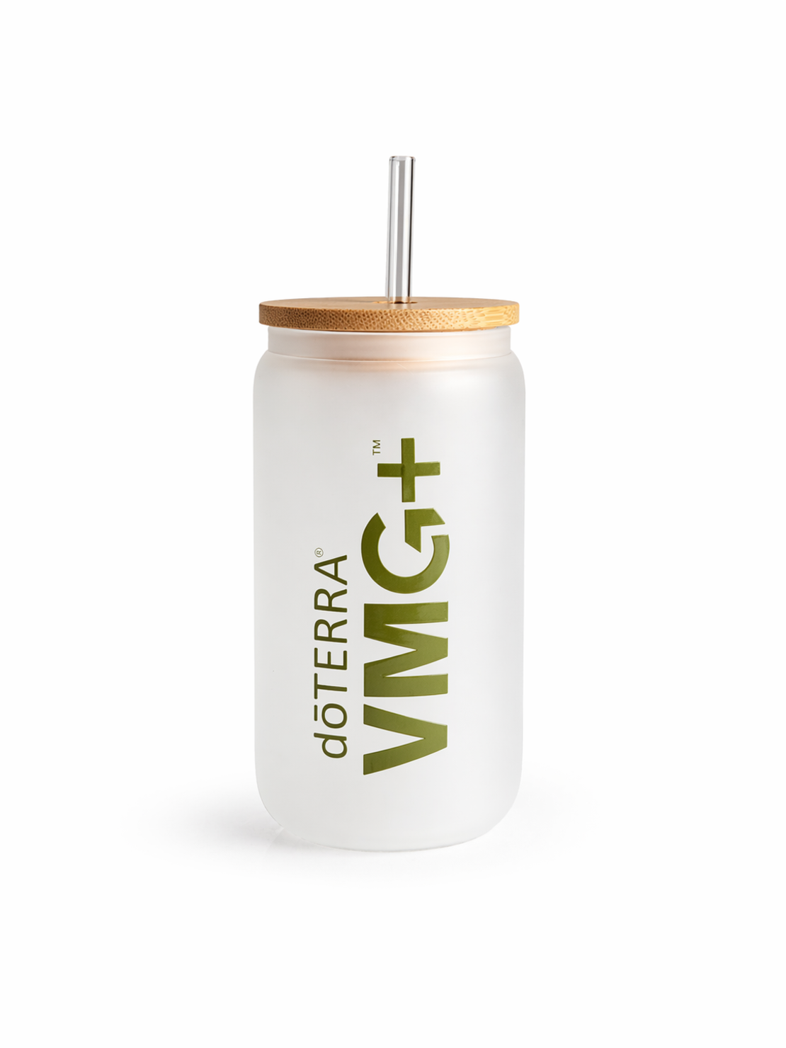 Стъклен буркан за напитки VMG+ – doTERRA (300 мл)