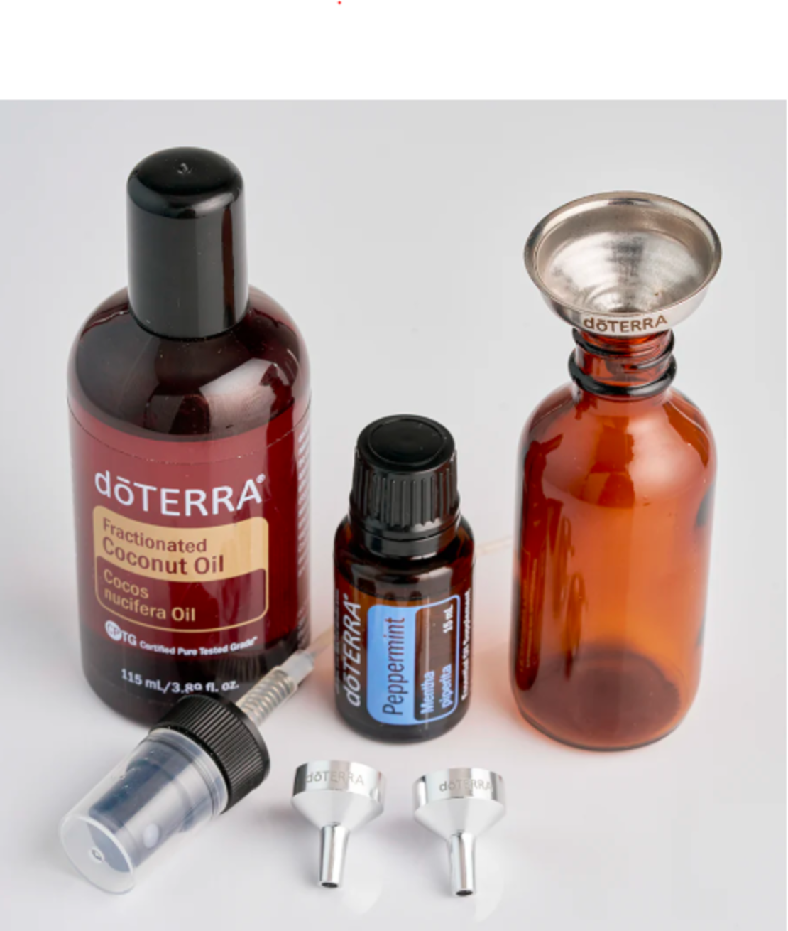 Фунии doTERRA за удобно преливане на етерични масла