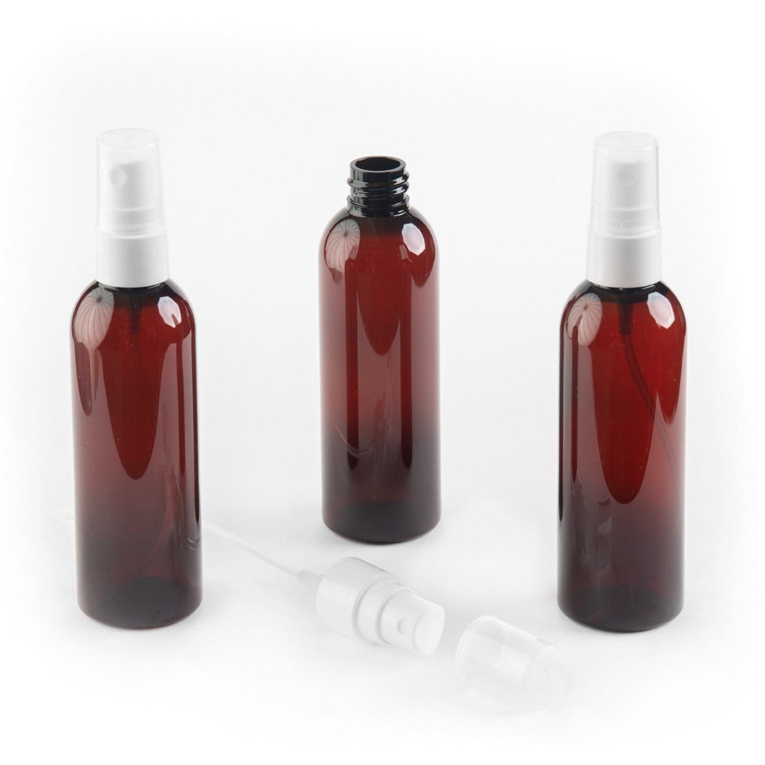 РЕТ бутилка с бяла спрей помпа 100 мл, пакет 3 броя