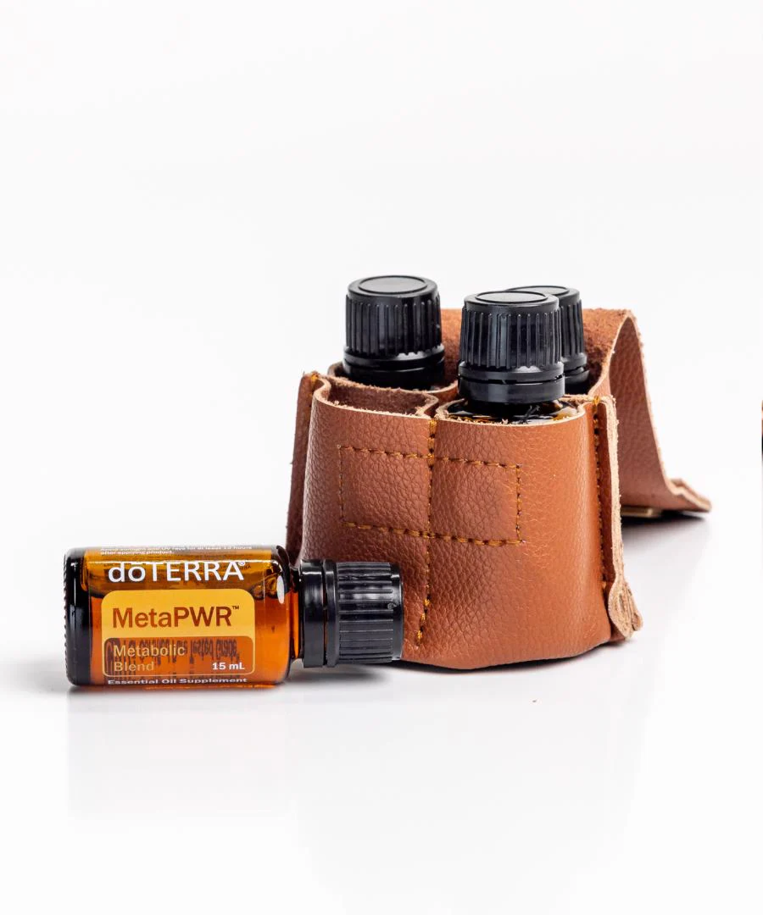 Коженa торбичка за 4 масла doTERRA