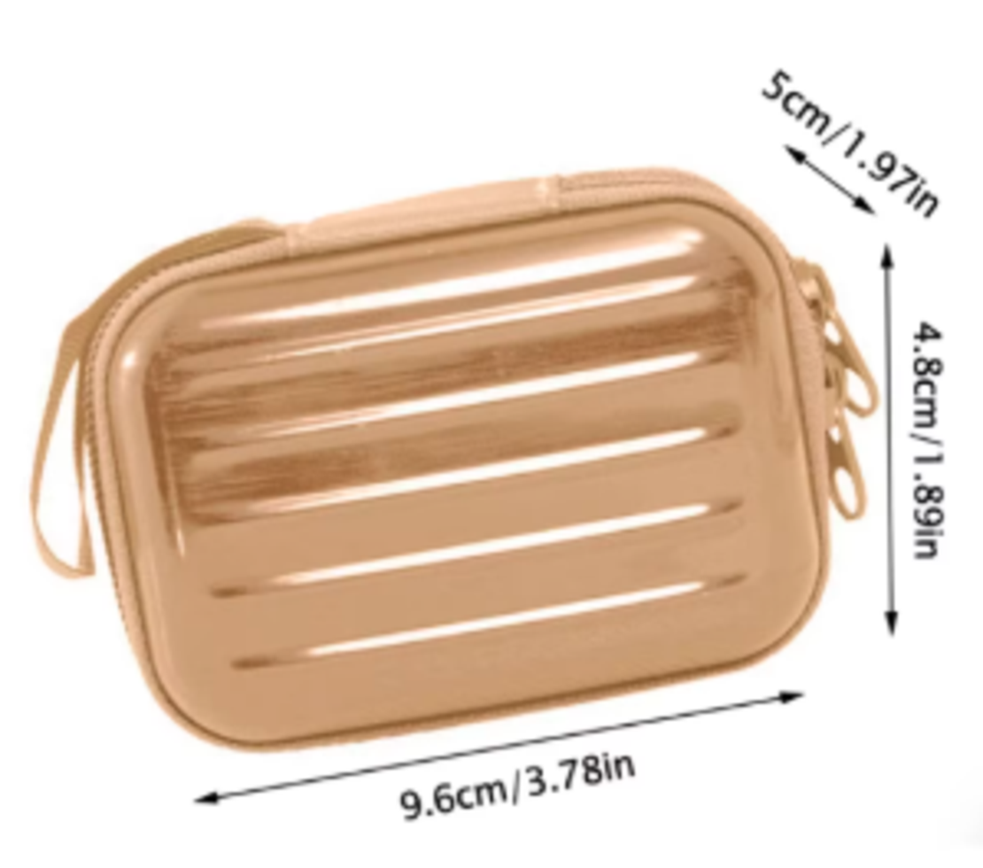 Портативен калъф-чанта за отливки 2мл от етерични масла с 12 гнезда