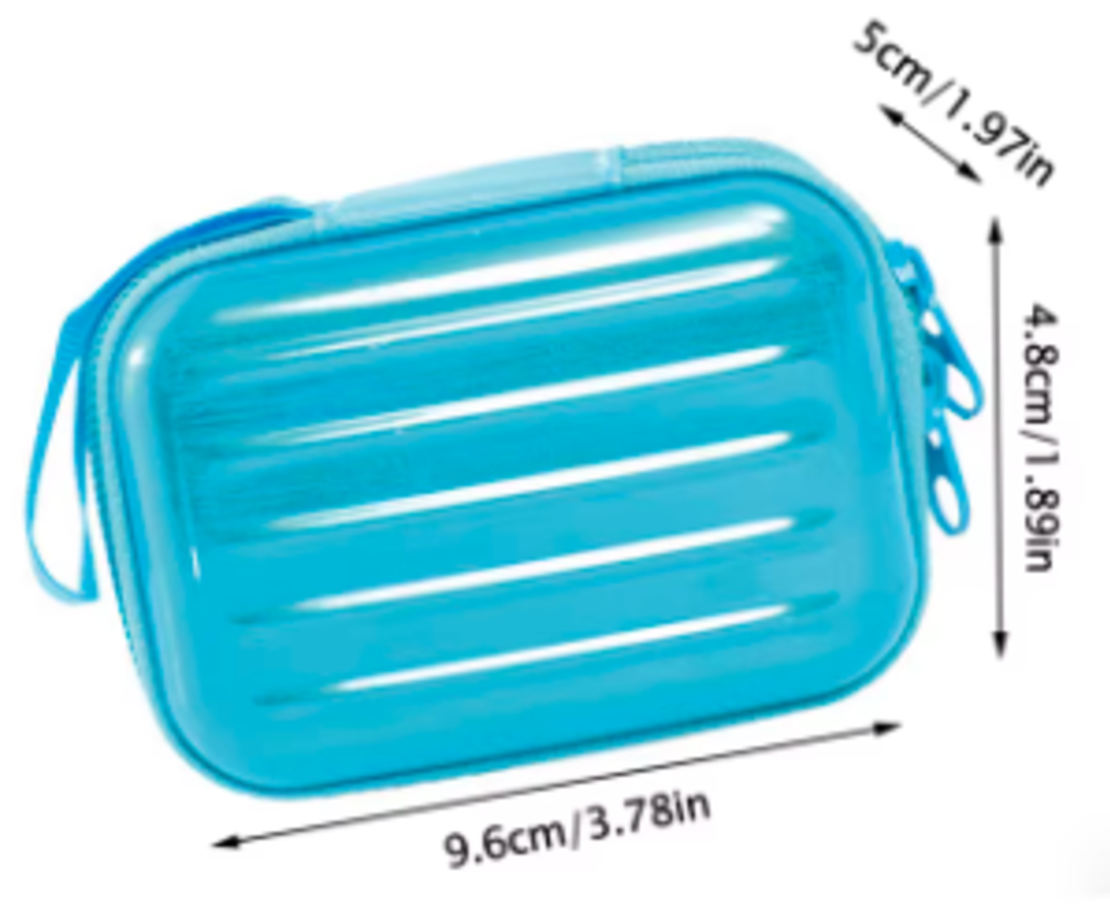 Портативен калъф-чанта за отливки 2мл от етерични масла с 12 гнезда