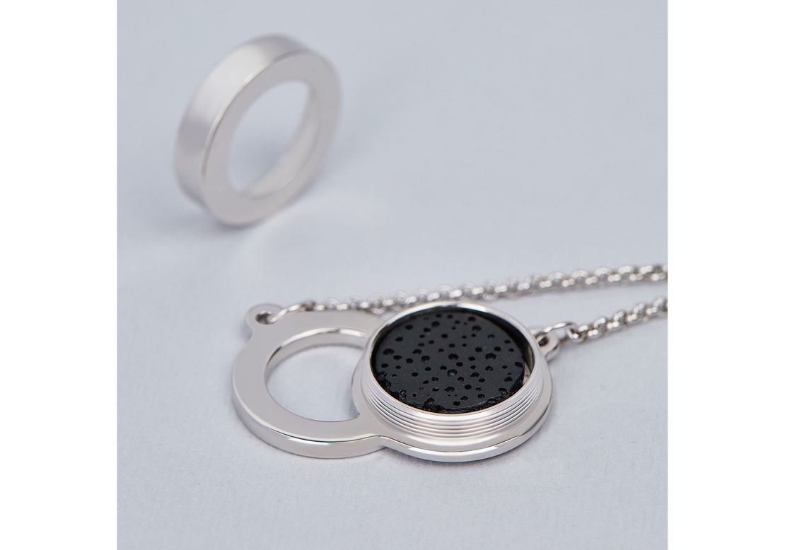 Eclipse - kолие с арома дифузер от родий