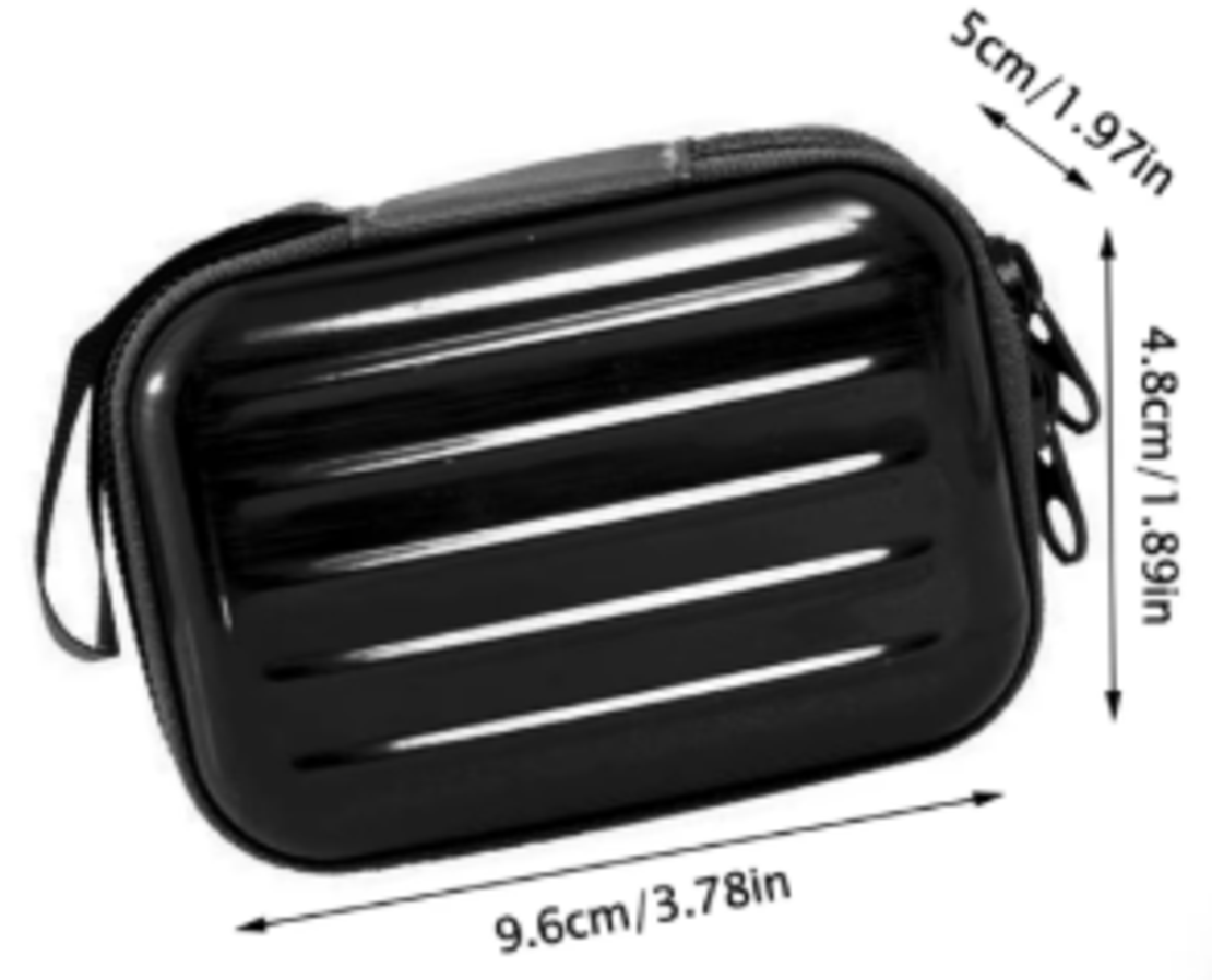 Портативен калъф-чанта за отливки 2мл от етерични масла с 12 гнезда