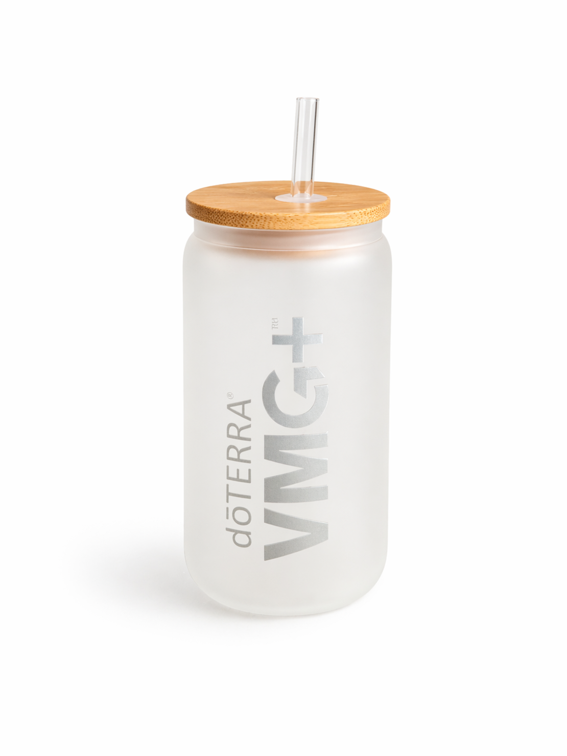 Стъклен буркан за напитки VMG+ – doTERRA (300 мл)