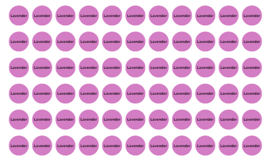 Стикери ЛАВАНДУЛА 72 бр