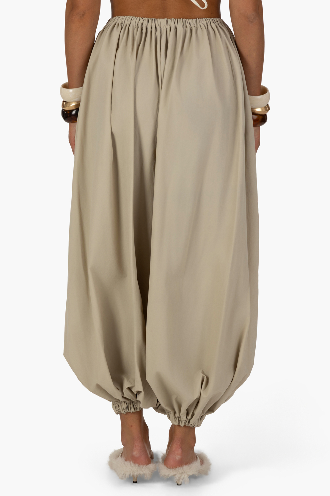 Genie Ballon Pants Khaki