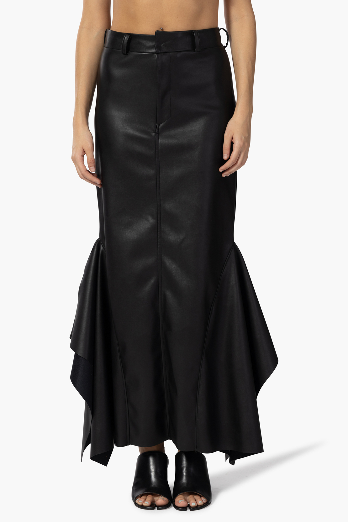 Cienna leather skirt