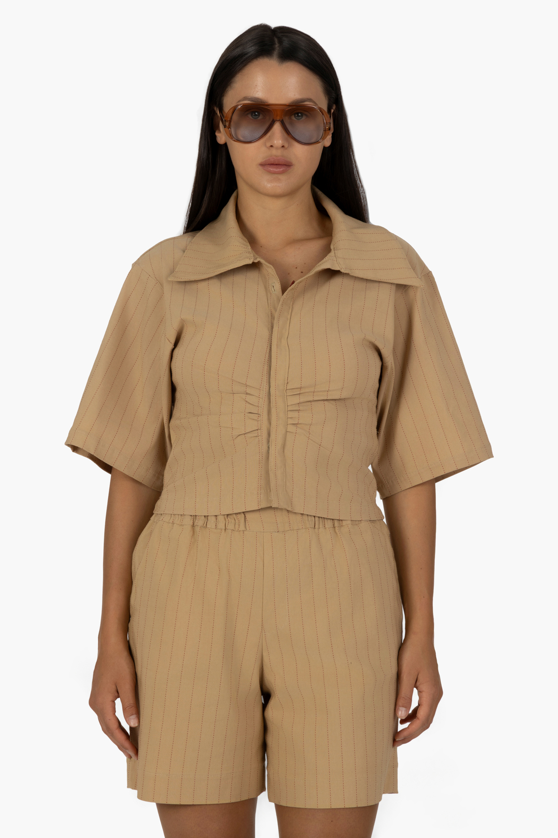 Racio Gathered Shirt