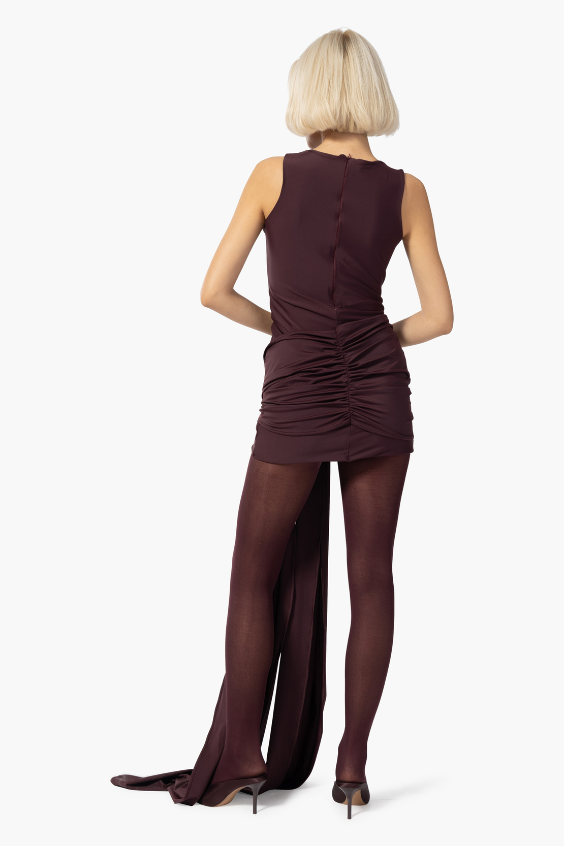Beaune burgundy dress