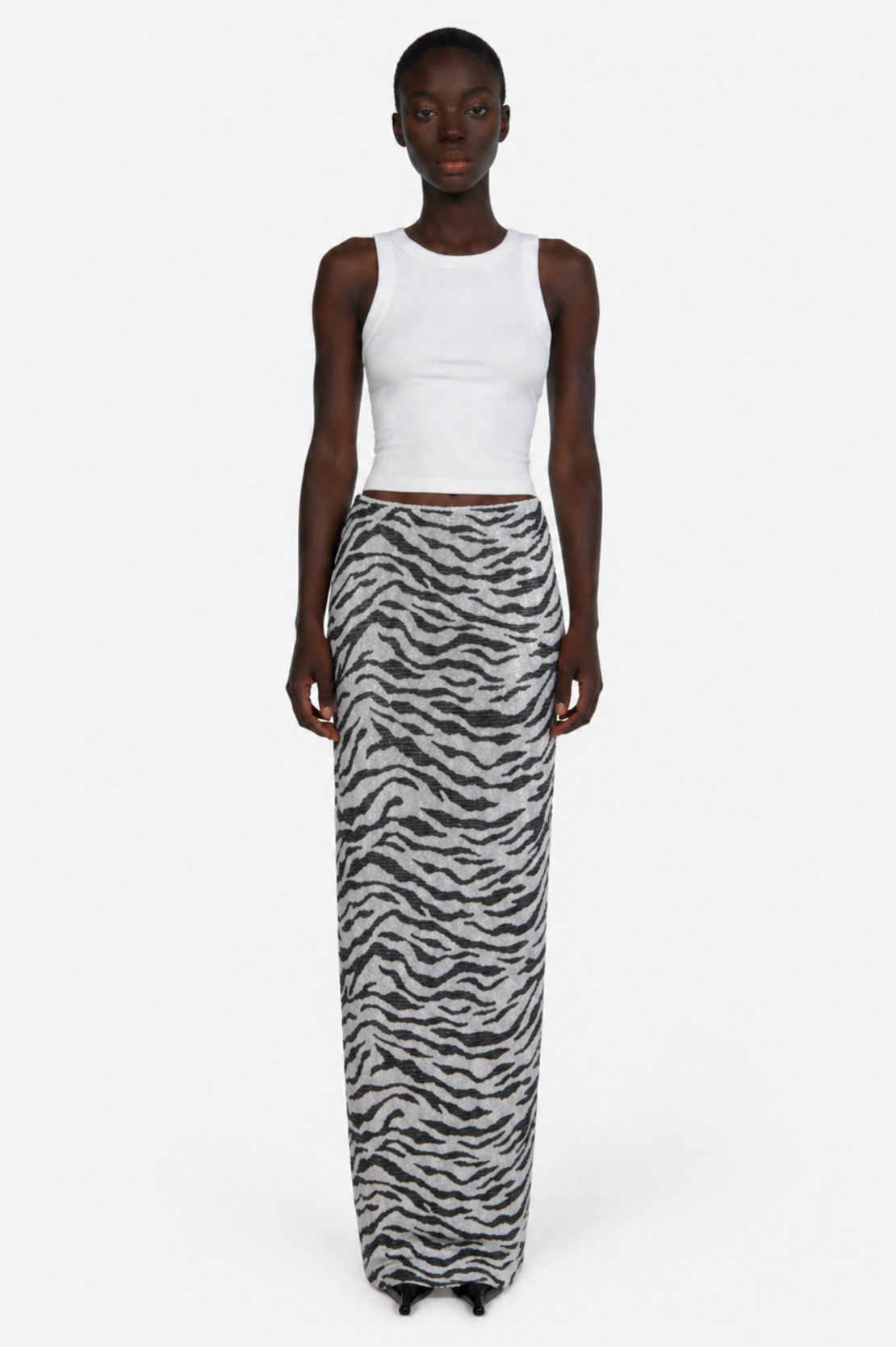 Awave Zebra Pencil Skirt
