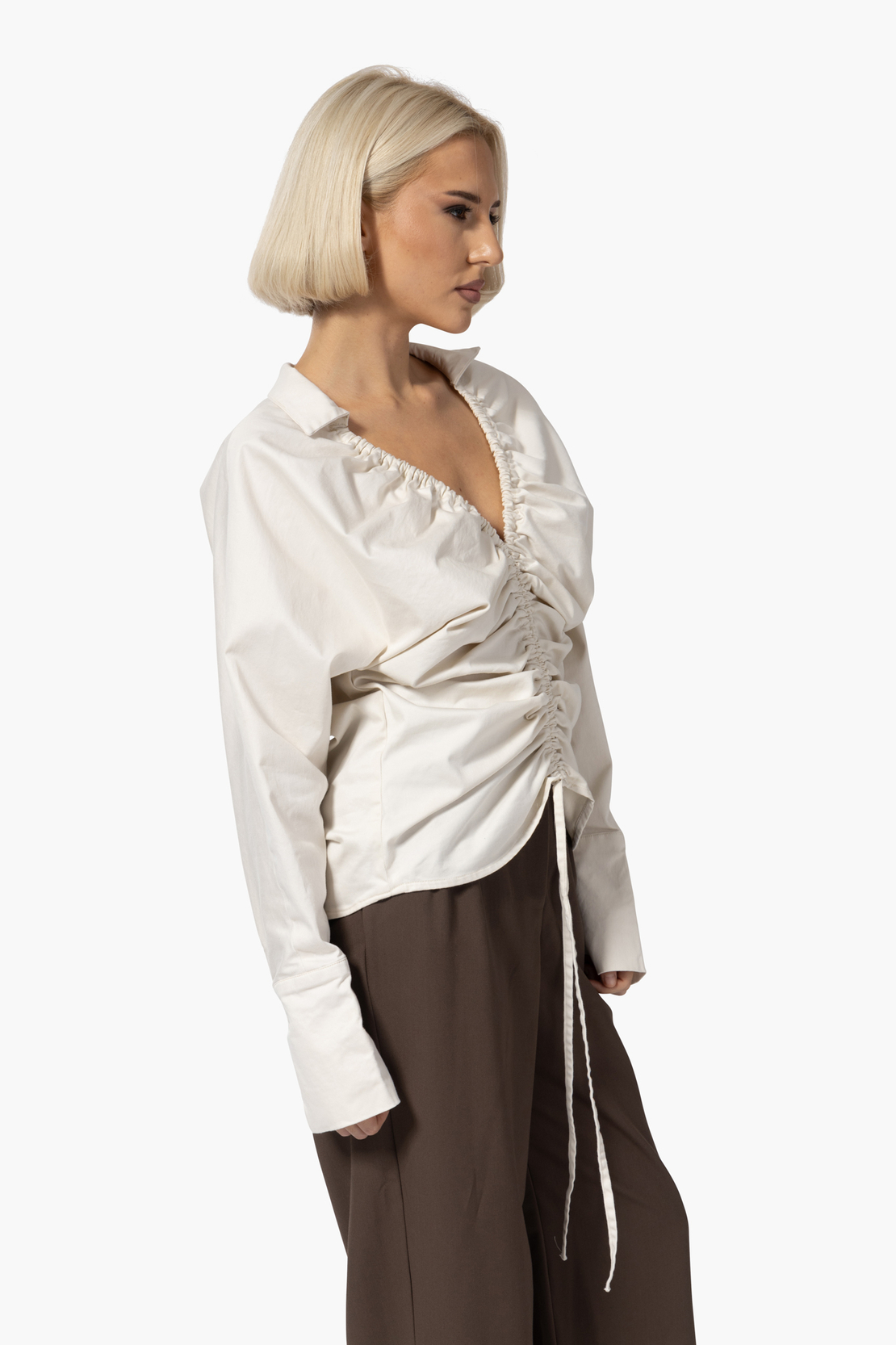 Hera gathered shirt