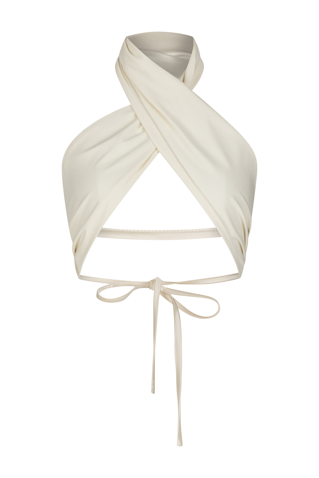 Akakki Satin Cross Top